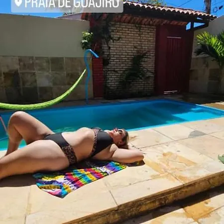 Casa Boa Venttura Guajiru 3 Quartos Com Ar E Piscina Trairi Exterior photo